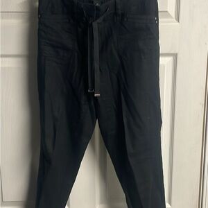 White House Black Market Black Ankle Pants
